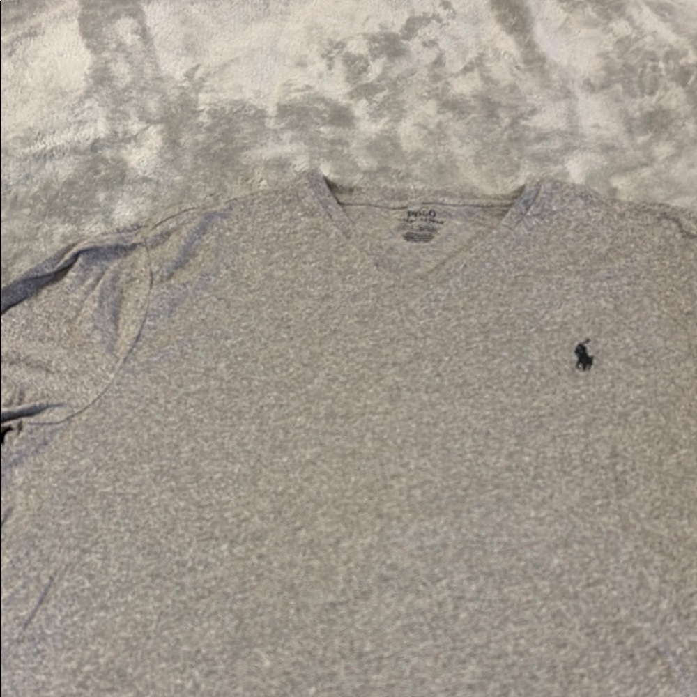 Polo by Ralph Lauren Gray Short Sleeve Tee